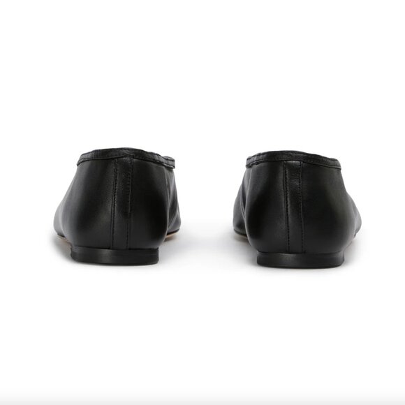 NEW Tony Bianco "Bianca" Black Leather Flats SIZE 8 - $155 MSRP - Picture 3 of 10